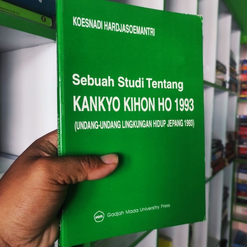 (ori) buku sebuah studi tentang kankyo kihon ho 1993 (undang-undang lingkungan hidup Jepang 1993)