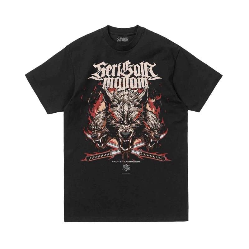 Tshirt Serigala Malam - SMHC Savior Merchandise Official Merch