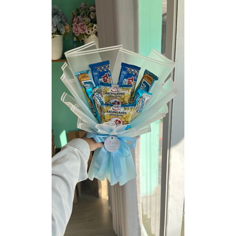

buket snack buket wisuda kado ulang tahun buket murah