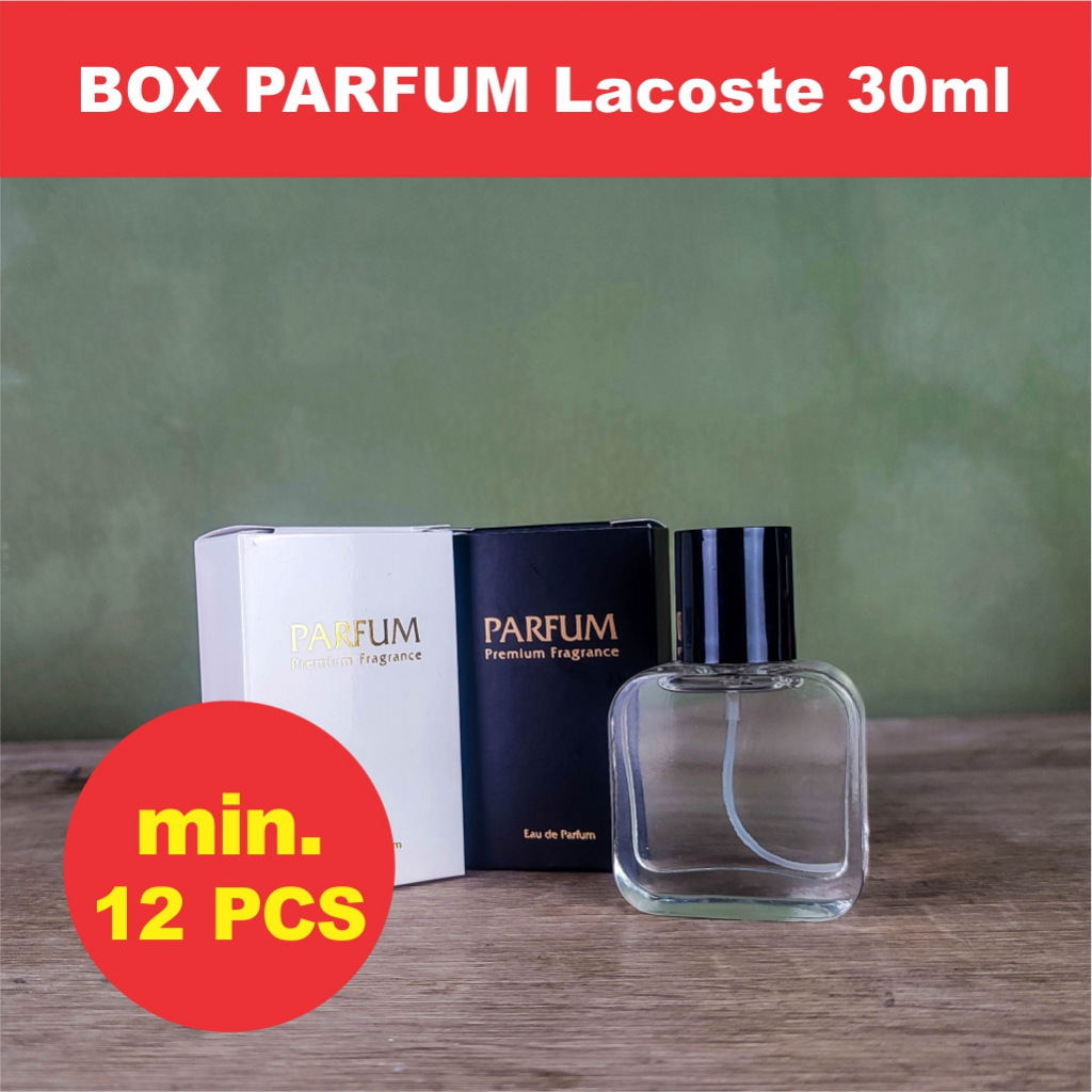 

Kemasan Kotak Parfum Box Parfum Kemasan Parfum 30ml model Lacoste