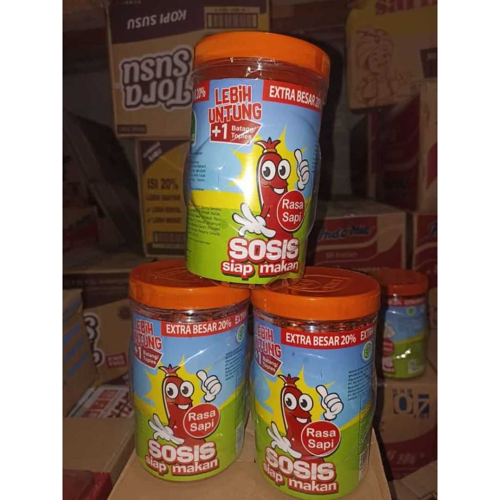 

Sosis Siap Makan So Nice Toples