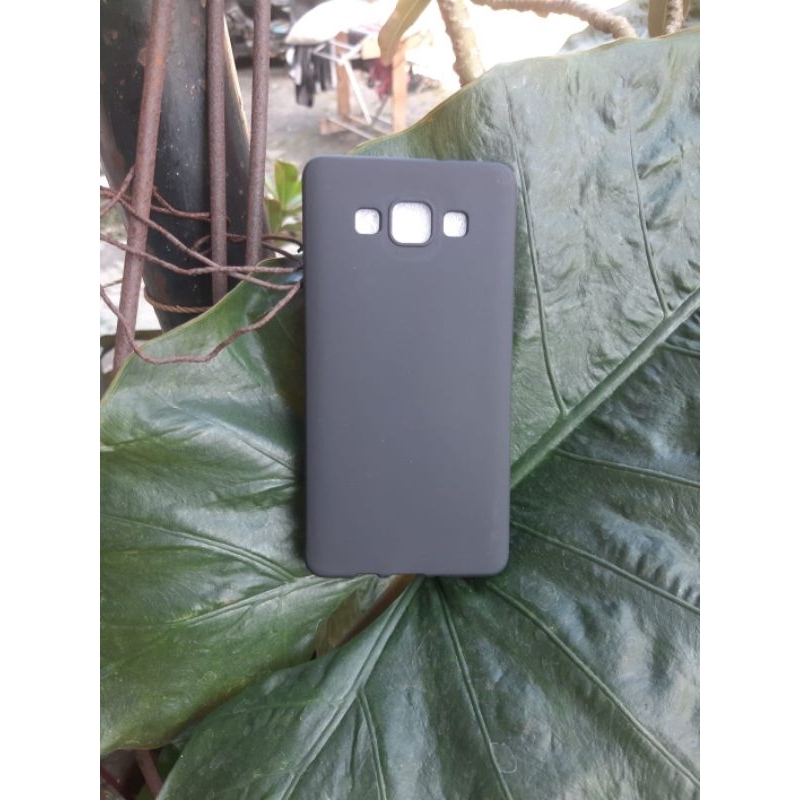 Silikon Case SAMSUNG A5 2015 - A500 - A5  CASE BLACKMATTE