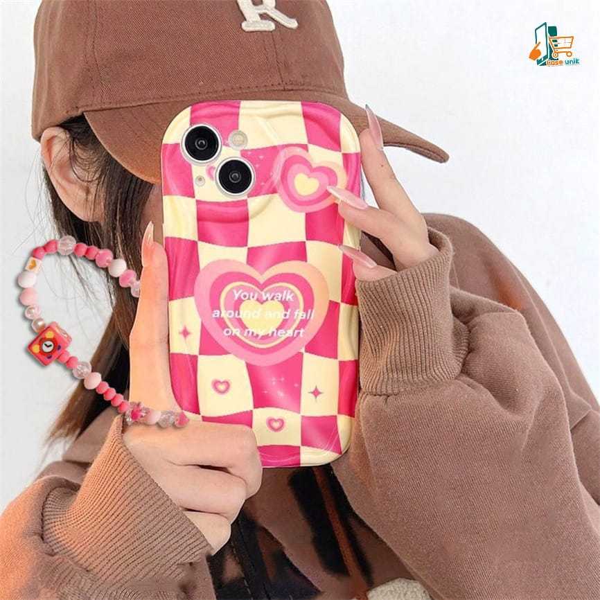 GL046 Premium Case Melting Love Star Bracelet Softcase / Casing Hp For IPHONE 6+ 7 8 7+ 8+ X XS XR 1