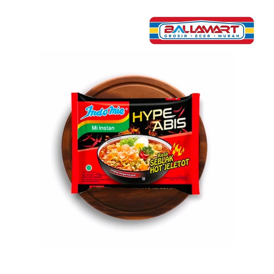 

INDOMIE SEBLAK HOT JELETOT 75G