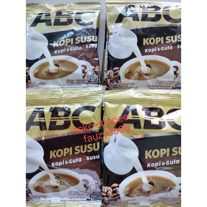 

Kopi ABC Kopi Susu Renceng Isi 10 x 30 g