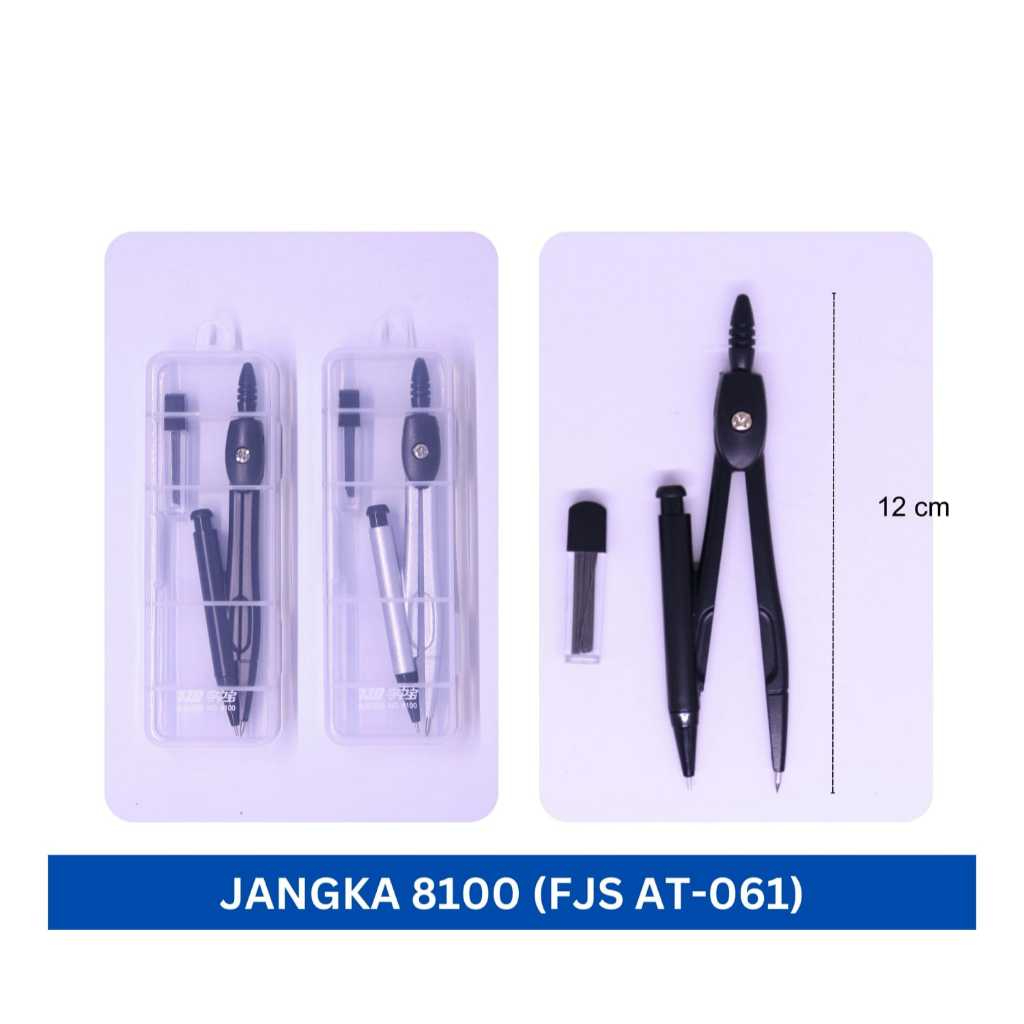 

Math Set/ Jangka Metal Jangka Set + Isi Pensil (1PCS) 8100/8186