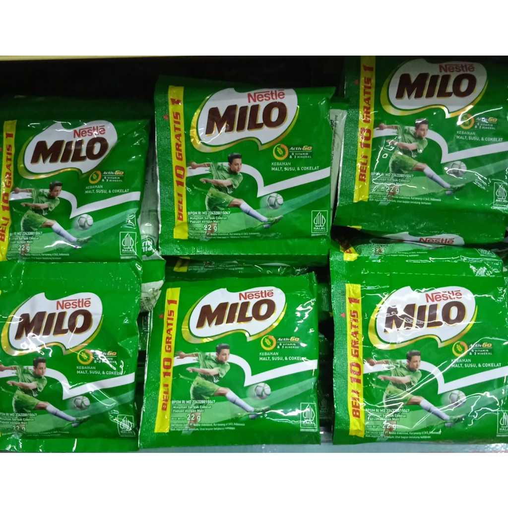 

Milo Active-Go Coklat Renteng Per10pcs 22gr