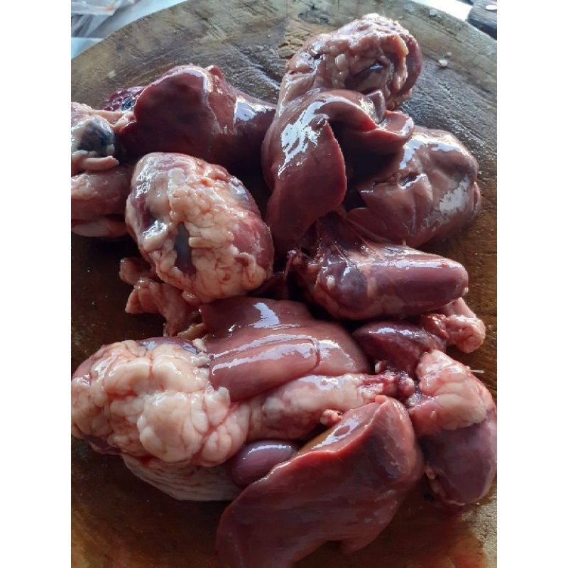 

ati ampela jantung 10pcs fresh