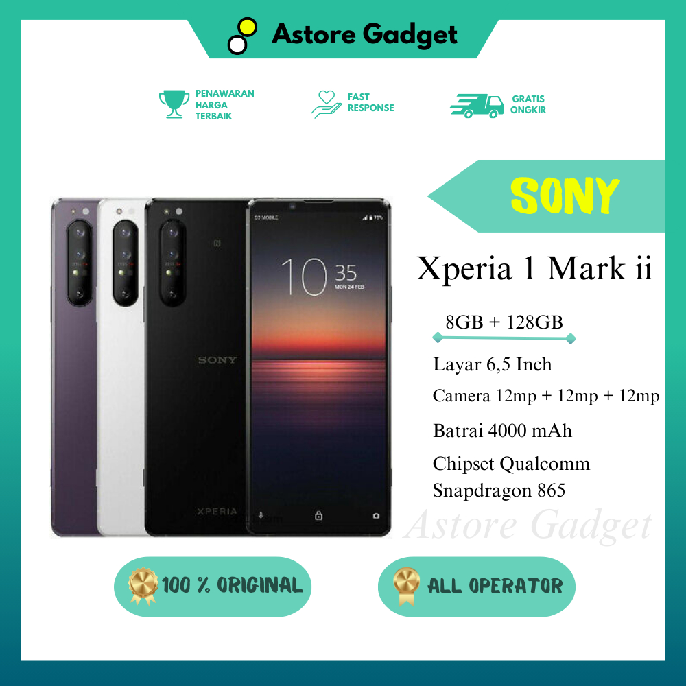 SONY XPERIA 1 Mark ii 5G 8GB 128GB