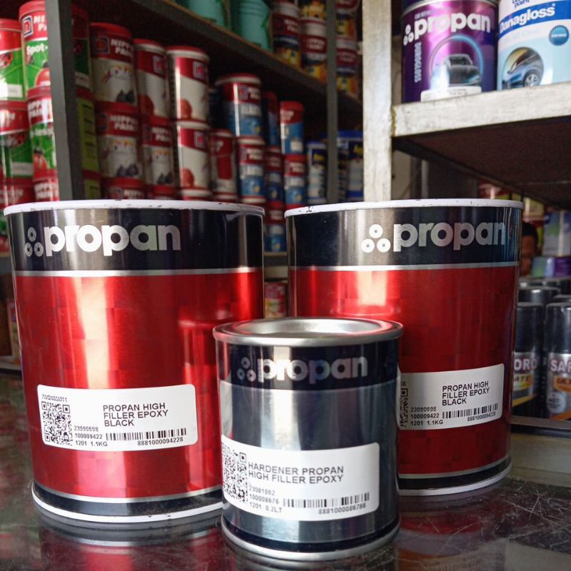 Epoxy Primer Propan High Filler Epoxy Black,White,Grey 1kg