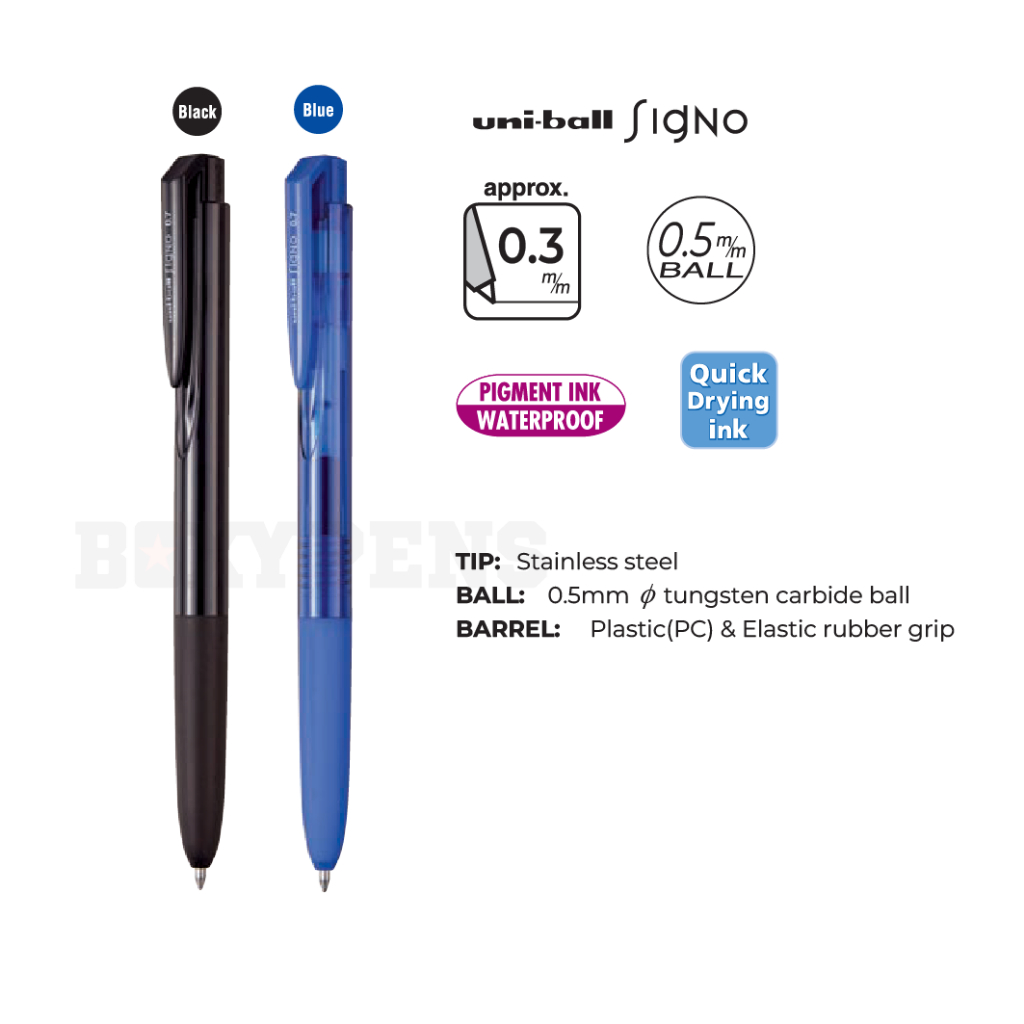 

Uni-ball Signo RT1 UMN-155N-05 Gel Pen - 0.5 mm