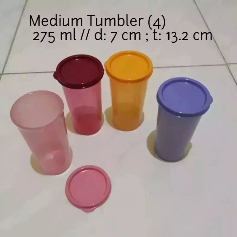 Tupperware medium tumbler 275ml