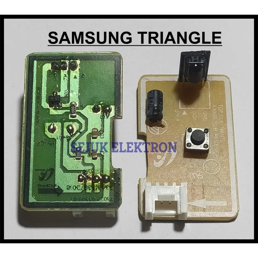 MODUL PCB RECEIVER SENSOR REMOTE AC SAMSUNG TRIANGLE (SEGI TIGA)