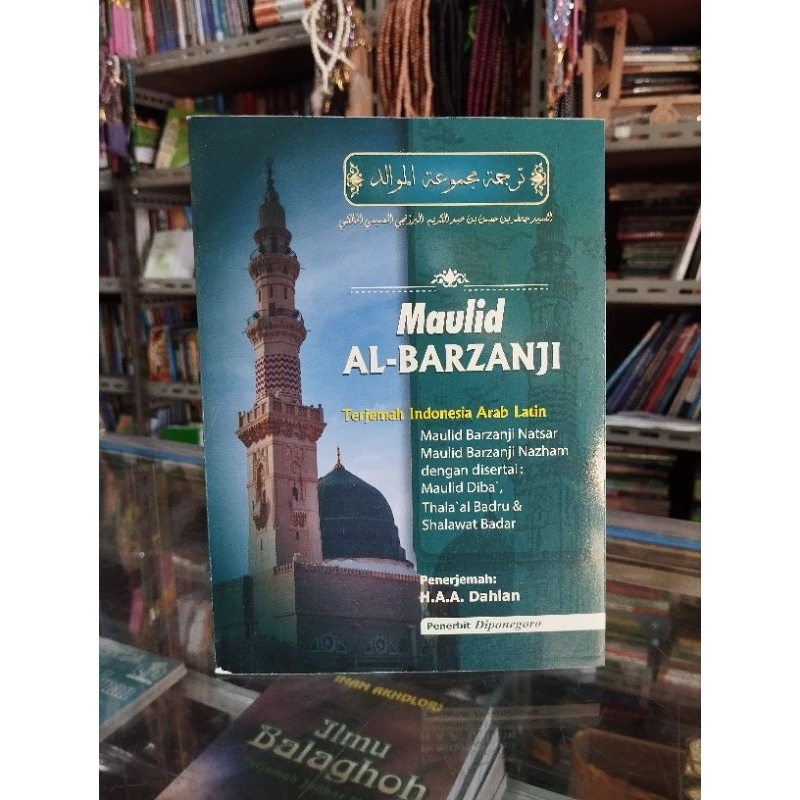 [Original] Buku Maulid Diba Al Barzanji Terjemah Indonesia Arab Latin Lengkap by H AA Dahlan