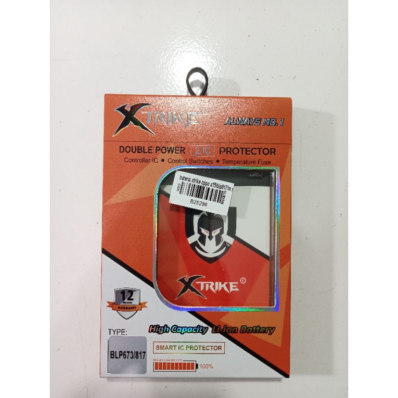 BATERAI OPPO A15 / BLP817 DOUBLE POWER XTRIKE