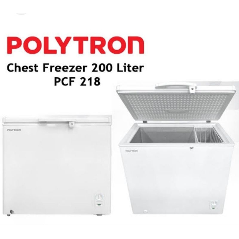 Freezer Box POLYTRON 200 liter PCF-218/Chest Freezer