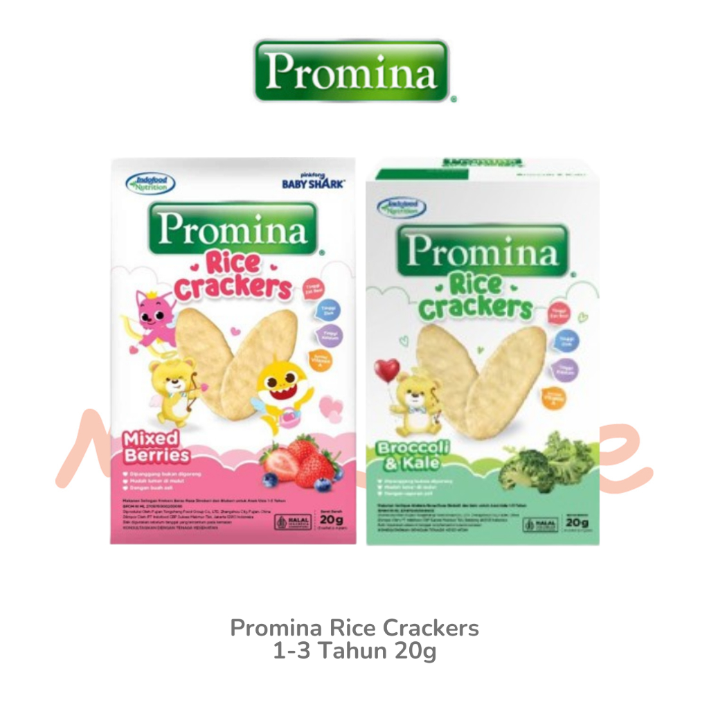 Promina Rice Crackers Snack Camilan Anak 1-3 Tahun 20g