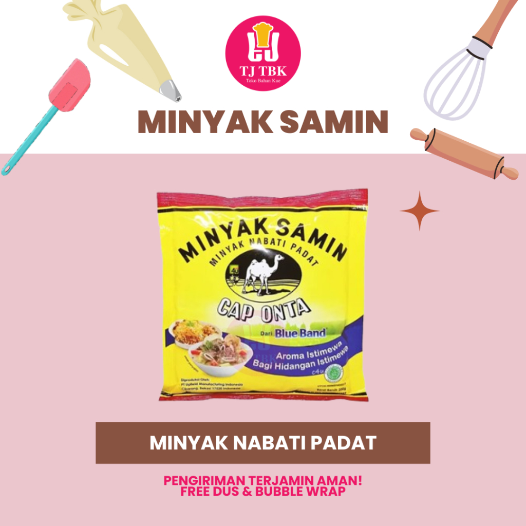 

Minyak Samin Cap Onta 200g (minyak nabati tanpa kandungan lemak hewani)