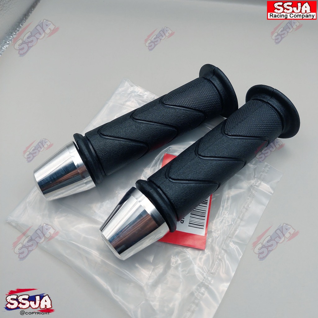 handgrip jalu stang fu chrom dan hitam/handgrip motor variasi bisa untuk semua motor /handgrip motor