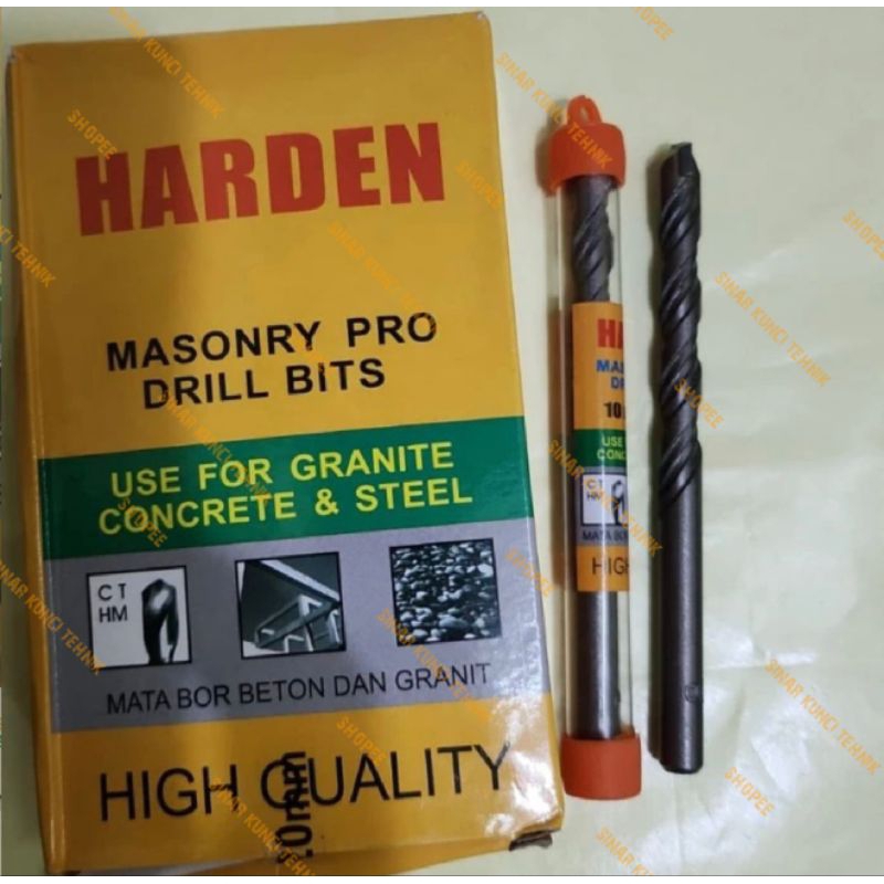Mata Bor Beton Granit 10 mm HARDEN / Mata Bor Tembok 10 mm Harden