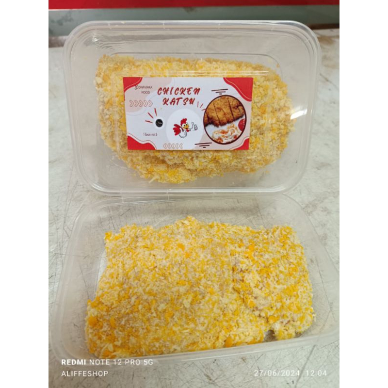 

1box chiken katsu isi 5 pcs