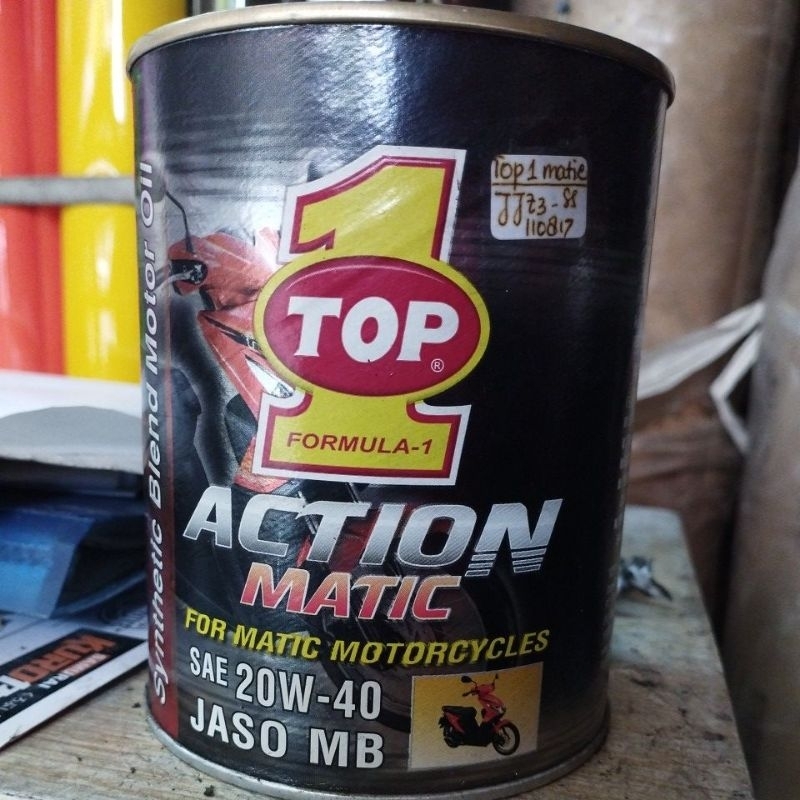 Oli Top 1 Action Matic 800 ml 0.8 liter SAE 20W-40