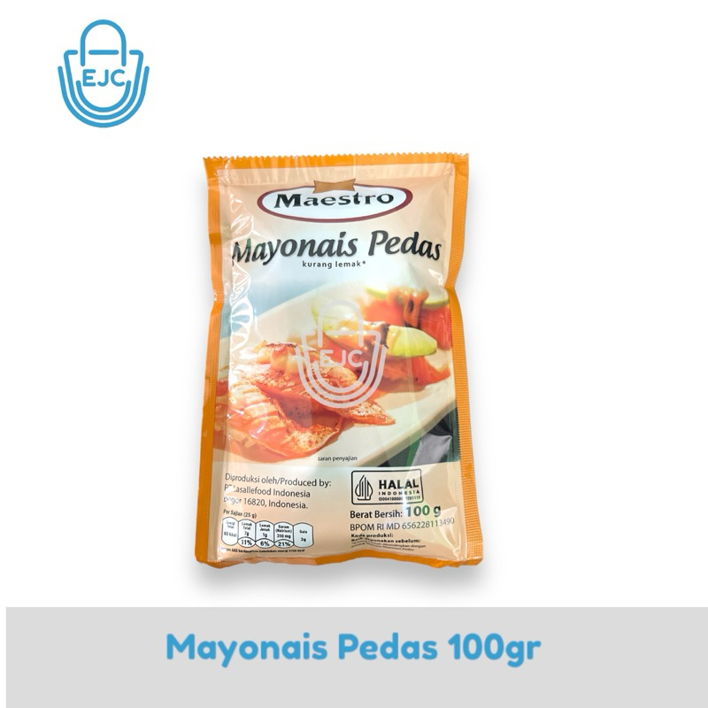 

Maestro Mayonais Pedas Mayonnaise Pedas 100gr