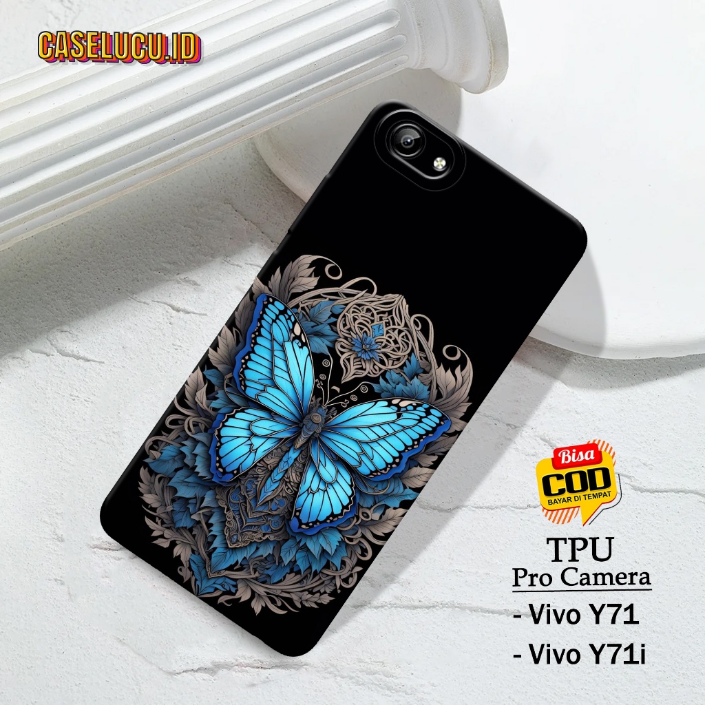 Casing Hp Vivo Y71 / Y71i Terbaru Fashion Case Kupu Case Hp Vivo Y71 / Y71i Soft Case Hp Vivo Y71 / 