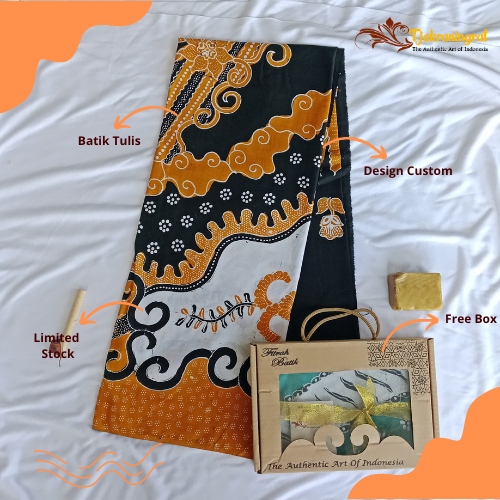 BATIK TULIS MADURA SAN0023 FREE BOX