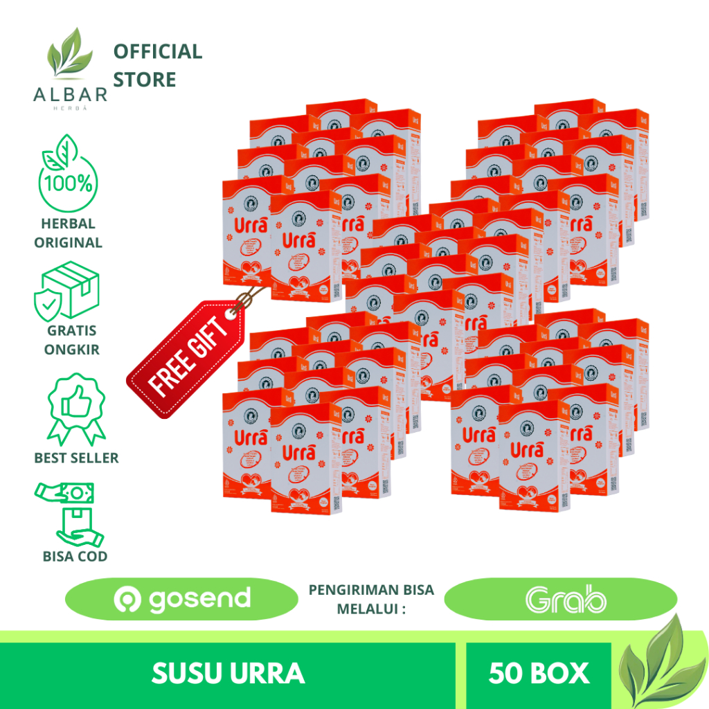 

Susu Urra 50 Box Susu Kambing Saanen Eropa Premium 100% Original