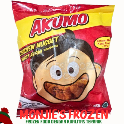 

Akumo Chicken Nugget 250gr - Naget Ayam Kombinasi