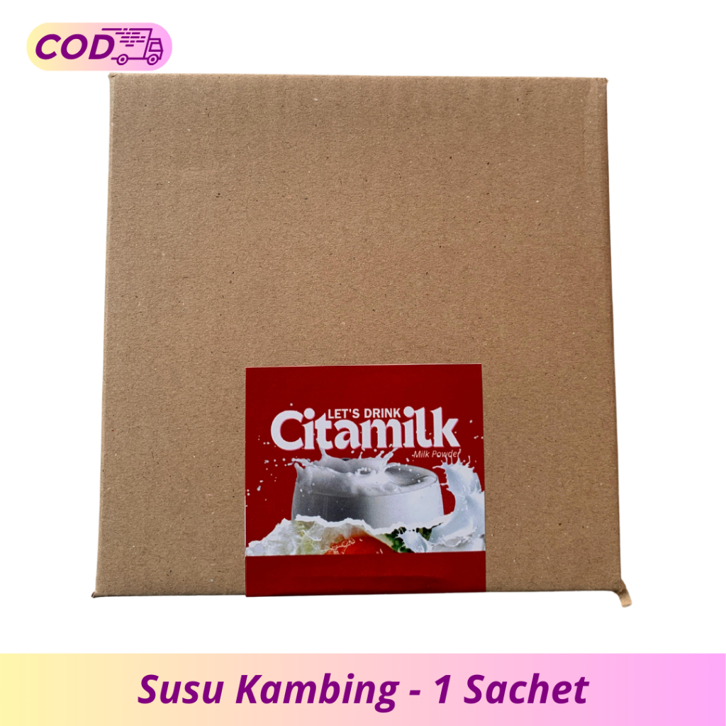 

Susu Kambing Citamilk - 1 Sachet - Susu Kambing Premium - 20 Gram