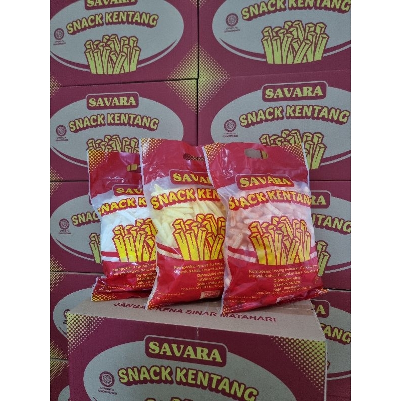 

Makanan ringan snack kentang potato savara