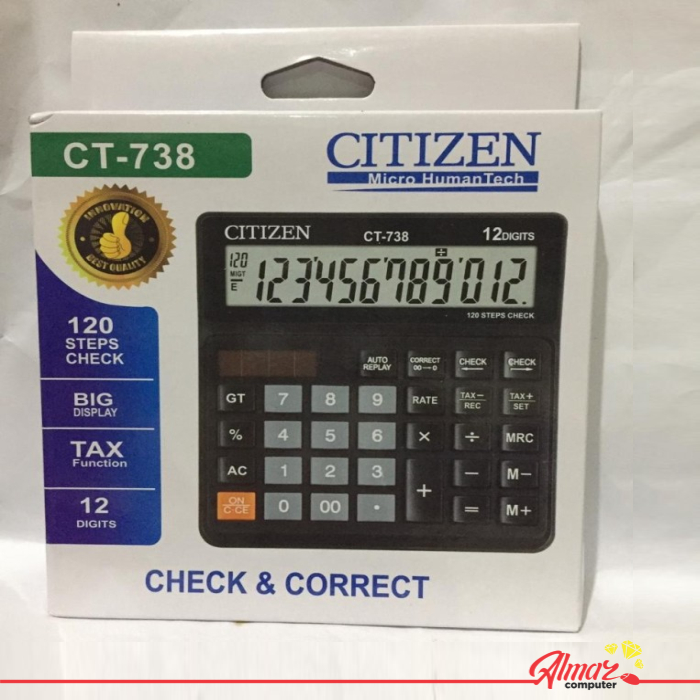 

kalkulator / calculator CITIZEN CT 738