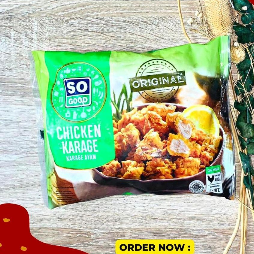 

SO GOOD CHICKEN KARAGE 400GR