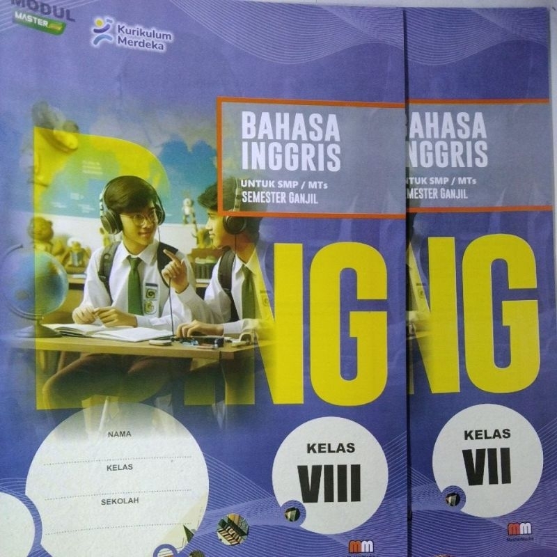 LKS SMP MTS BAHASA INGGRIS KELAS 7 8 SEMESTER 1 Kurikulum MERDEKA'