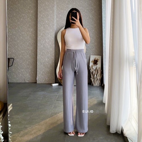 KULOT TALI SERUT Premium Bahan Knit Kulot Knit Premium