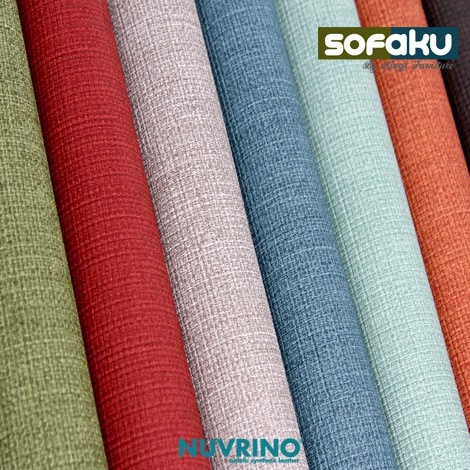 NUVRINO Viva Bahan Kulit Premium Nuvrino Original Oscar Jok Sofa Bahan Kain Sofa Pelapis Mebel KODE 