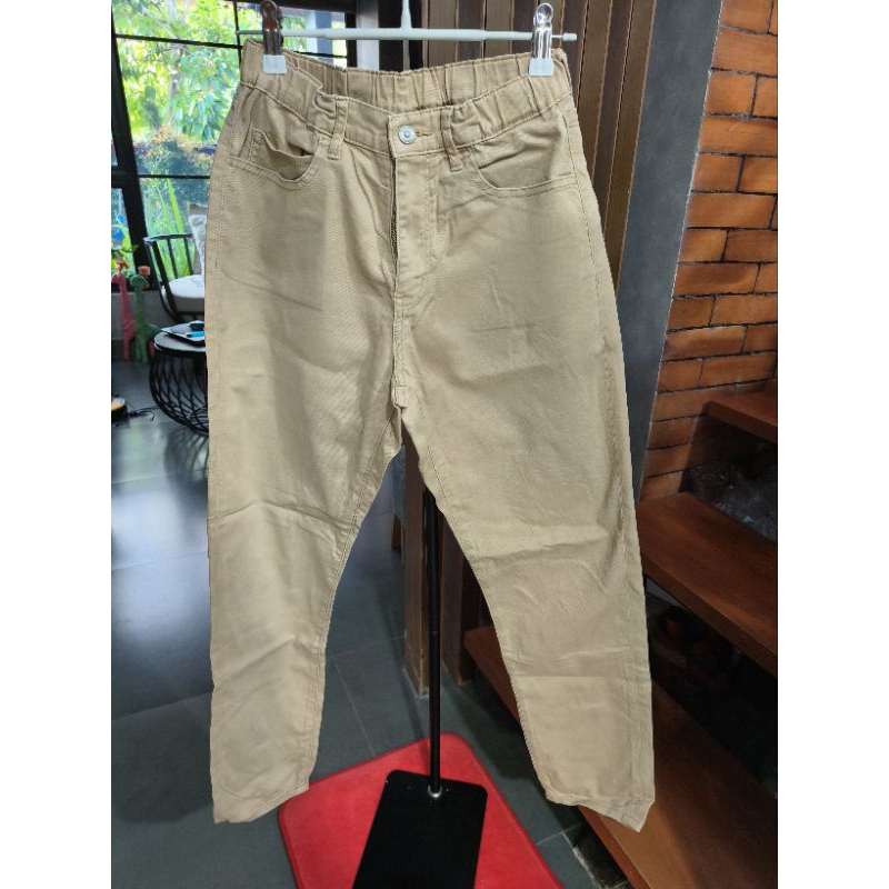 celana Uniqlo ORIGINAL  SZ 160 || celana anak remaja || celana panjang cino