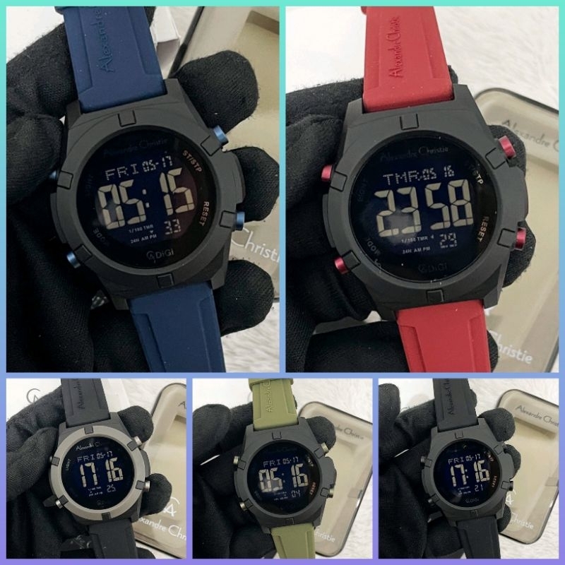 Jam Tangan Pria Alexandre Christie Ac 9371 / Ac9371  free box