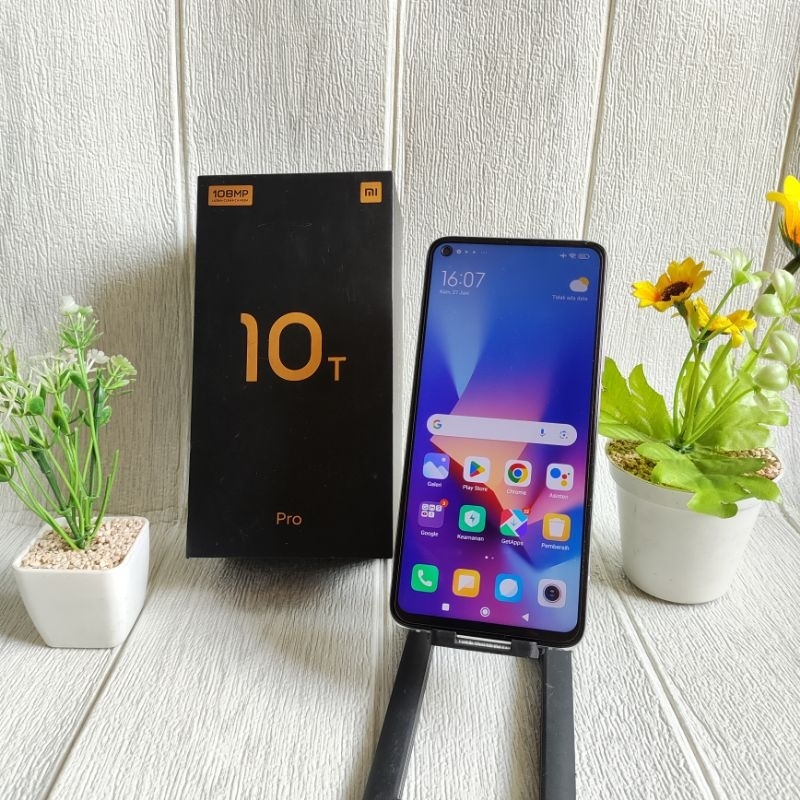 Xiaomi Mi 10T Pro 8/256 Fullset Mulus Ex TAM Resmi Indonesia Second Seken Bekas Original