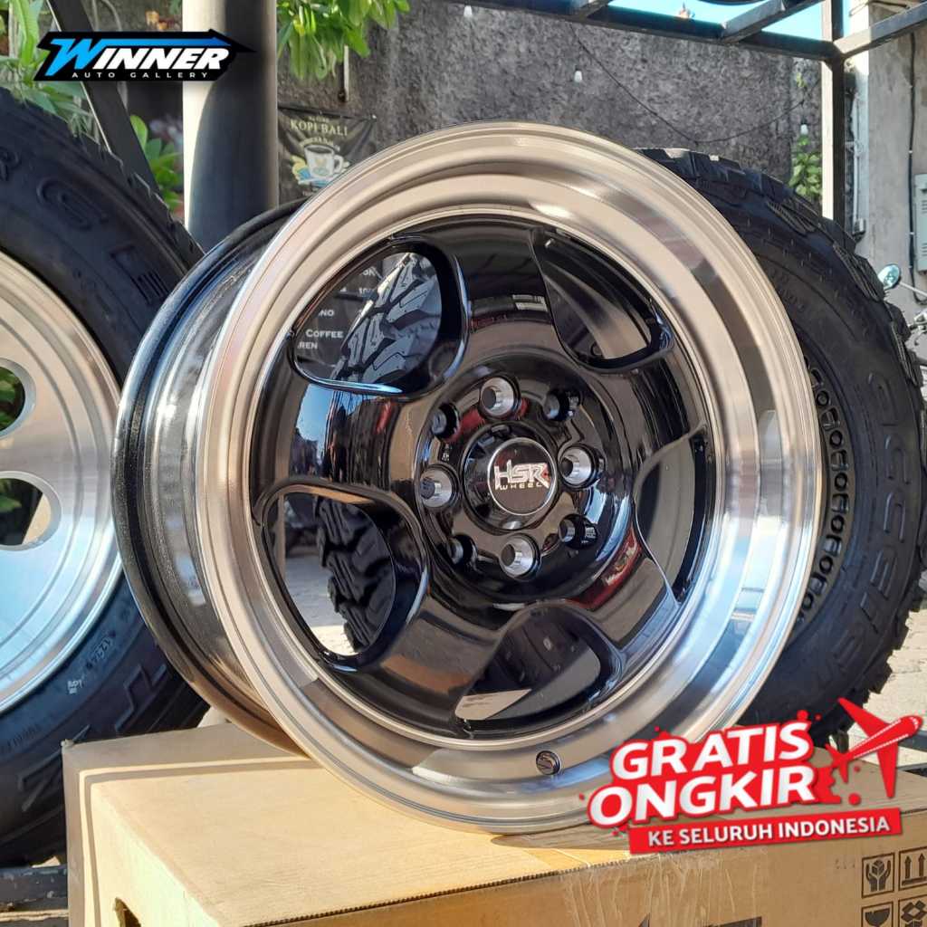 Velg Mobil HSR Brisket Ring 15 Baut 4 Celong - Velg Mobil Brio Agya Sigra Ayla Yaris