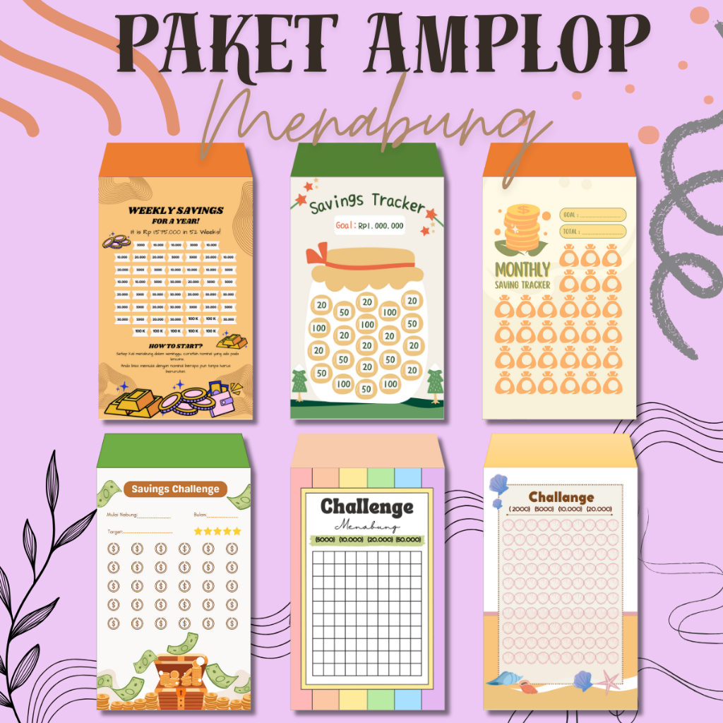 

Paket Amplop Menabung Set Orange