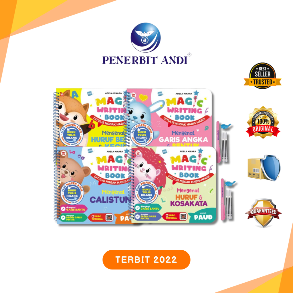Seri Magic Writing Book - Adela Kinara