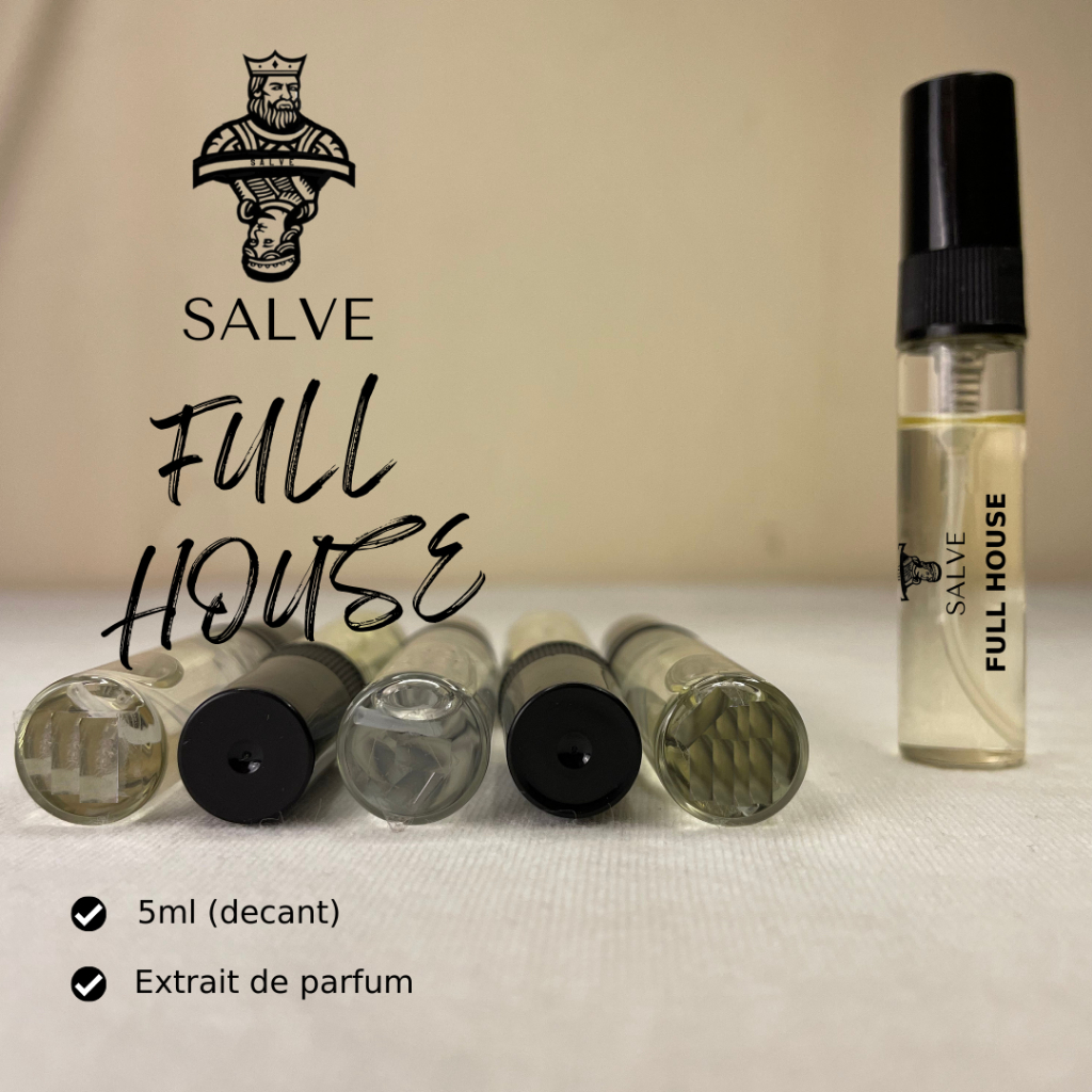 SALVE  -  Full House (5ml) decant Unisex | Extrait de parfum