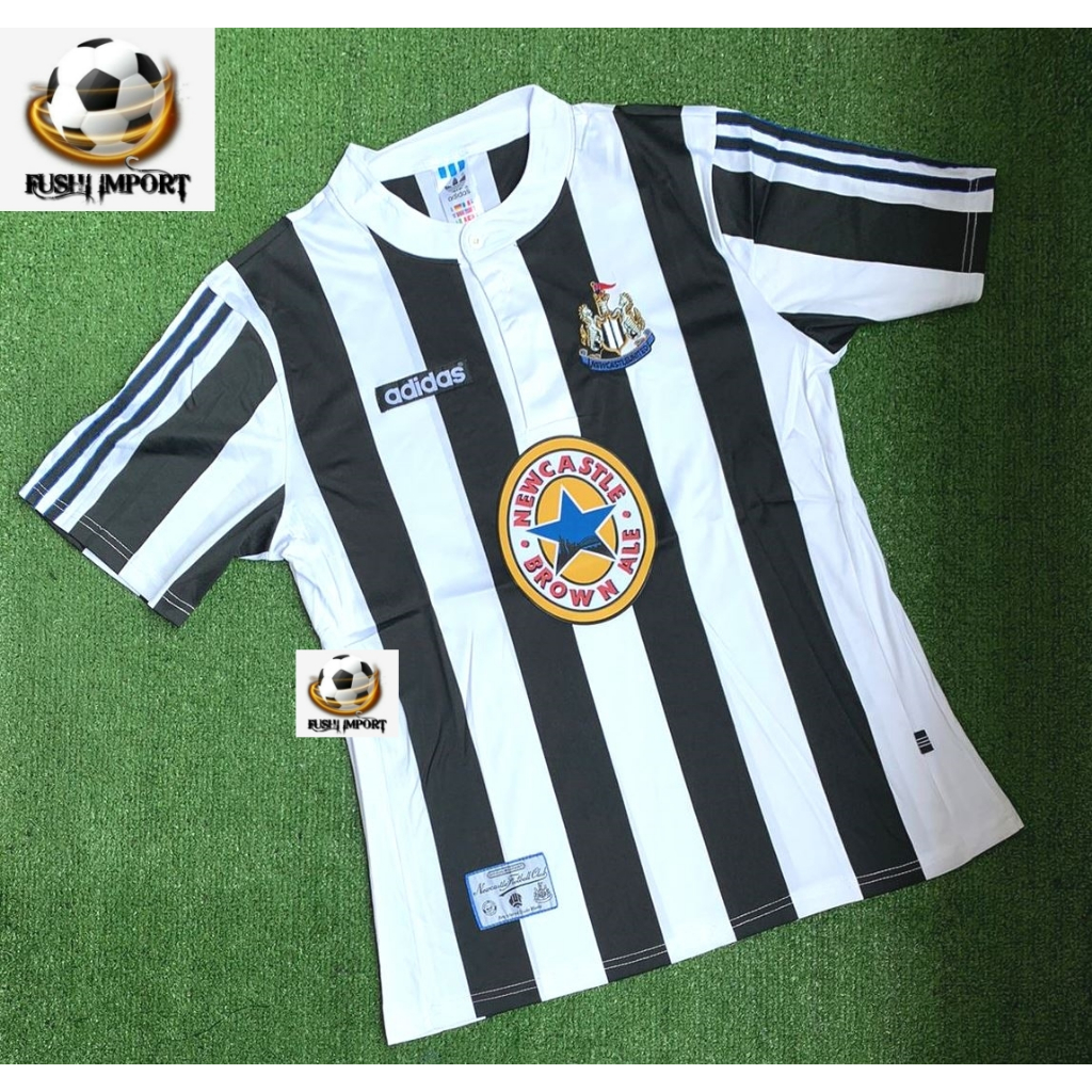 RETRO | Jersey Baju Bola Newcastle Home 1995 1997
