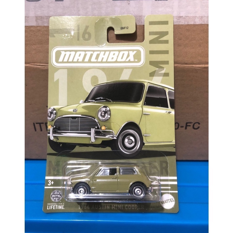 KODE W42I Matchbox 1964 AUSTIN MINI COOPER HIJAU