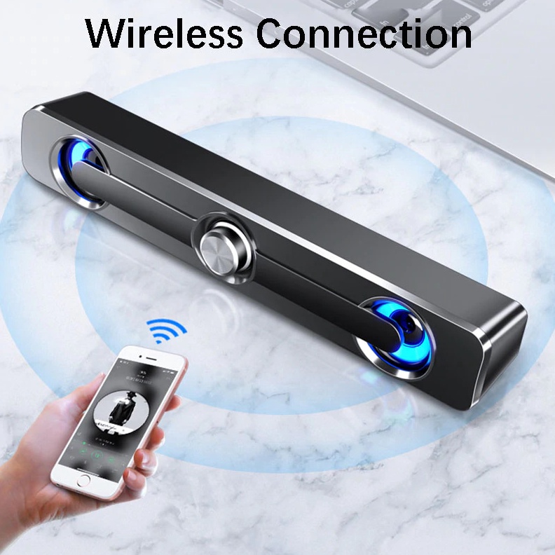 Speaker Bluetooth Sada V111  Soundbar Home Theater HiFi Stereo Heavy Bass Sada t B8U6