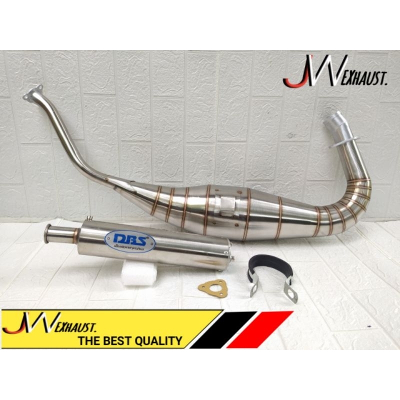 Knalpot Ninja DBS cobra dua tak 150 R RR SS DBS superpro stenlis