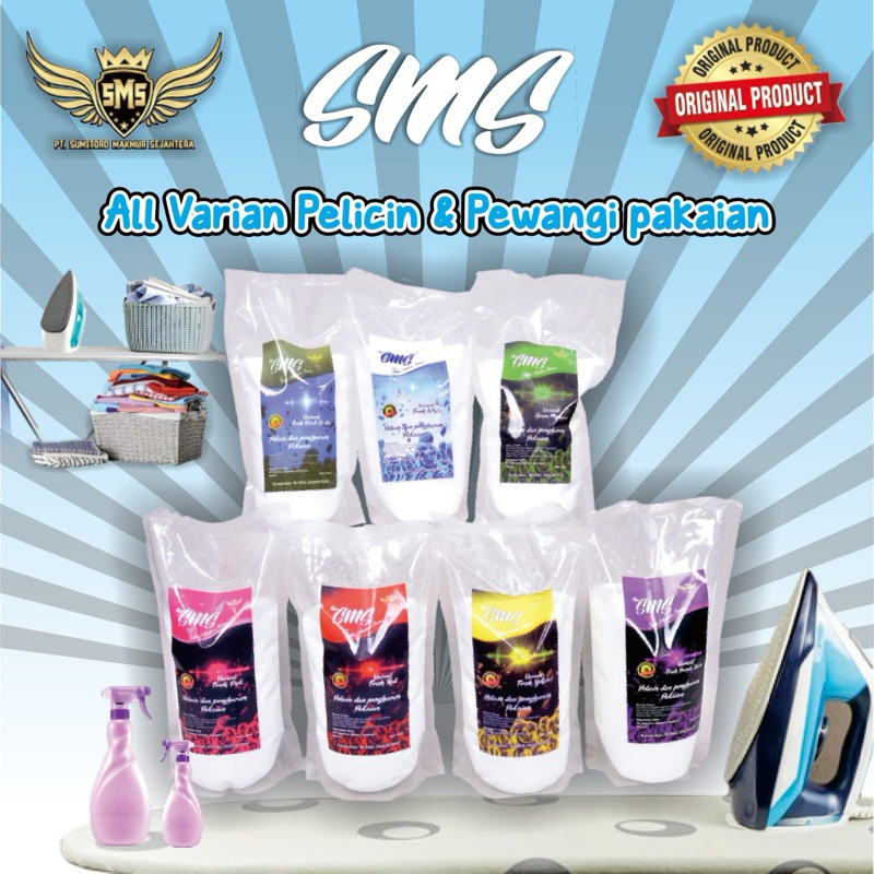 READY STOCK PEWANGI LAUNDRY PAKAIAN REFILL SMS | PARFUM LAUNDRY HARUM TAHAN LAMA DAN MURAH | PELICIN